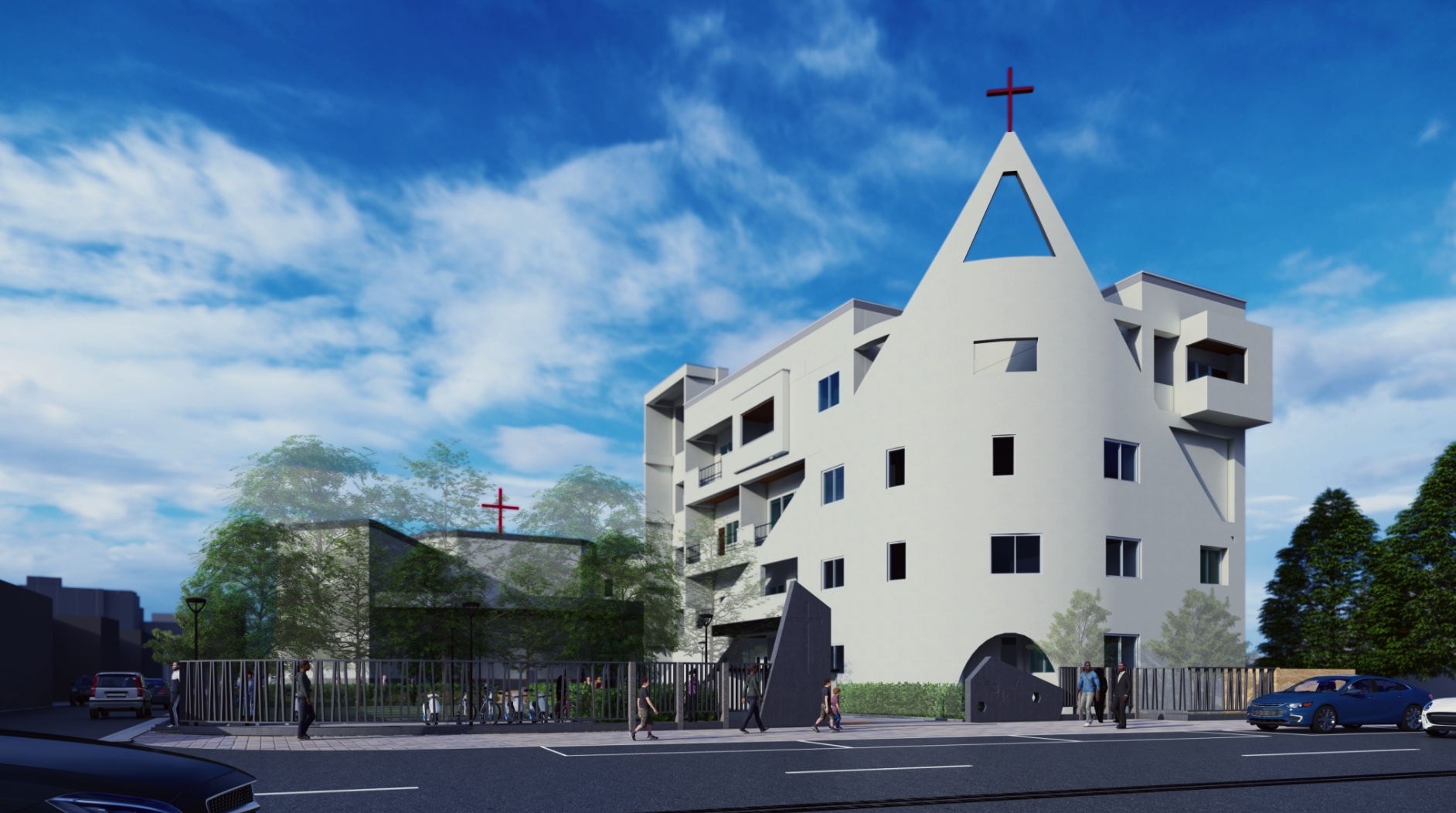 財團法人天主教會嘉義教區聖若望主教座堂新建工程(在建工程)